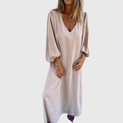 Carol |Long Boho Dress with Pockets